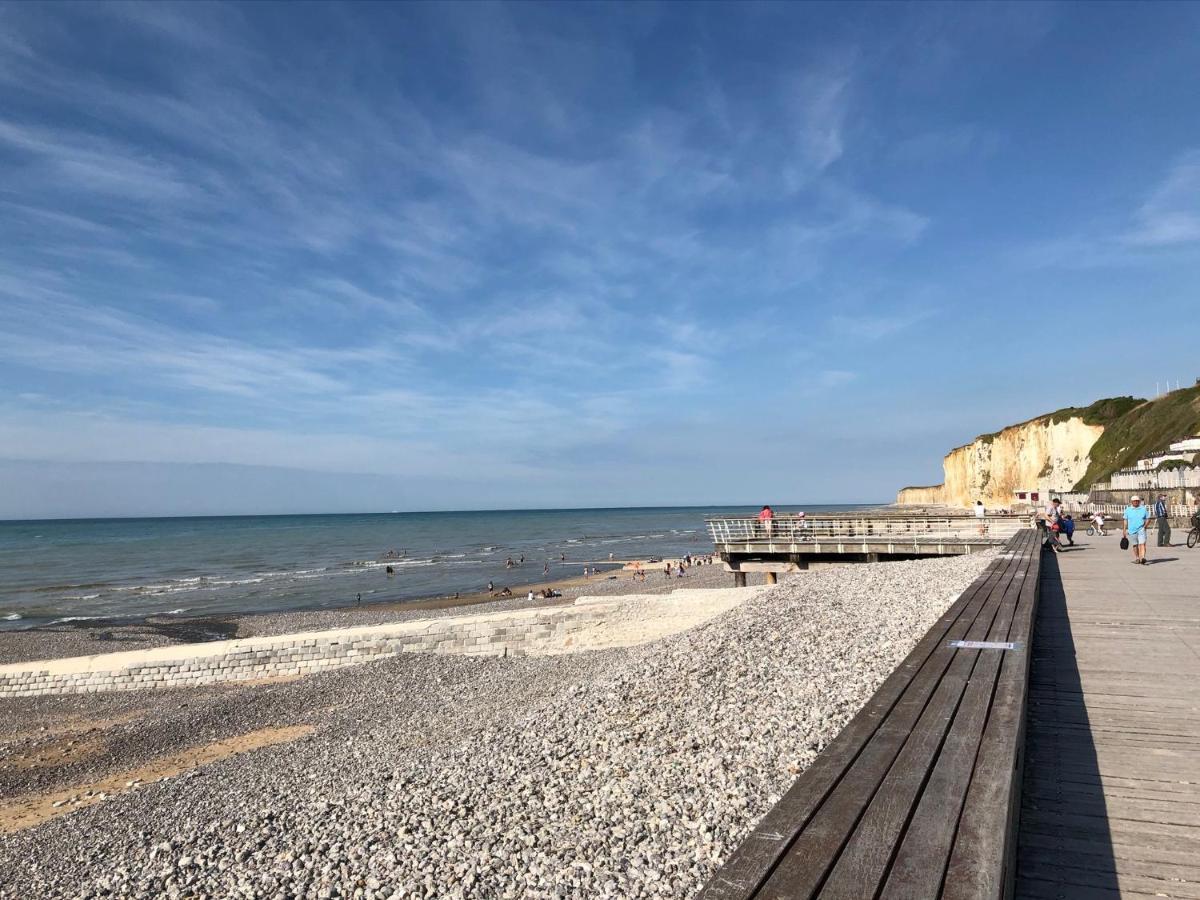 Joli Studio Meuble Proche De La Plage Veules-les-Roses Kültér fotó