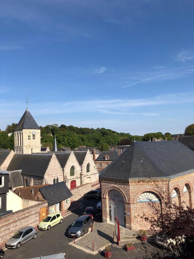 Joli Studio Meuble Proche De La Plage Veules-les-Roses Kültér fotó